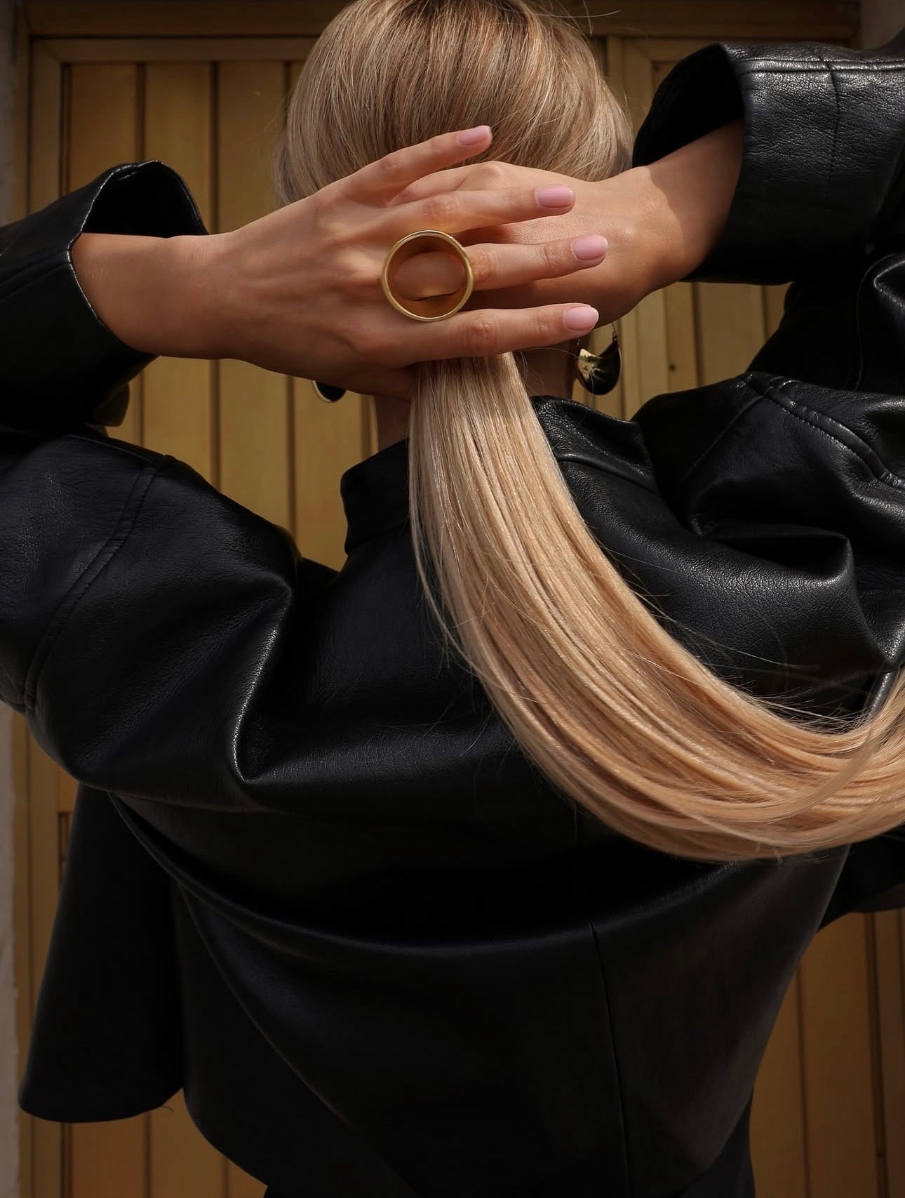 Midnight Fold Leather Jacket
