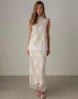 Moonlight Blossom Blouse