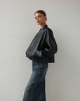 Midnight Fold Leather Jacket