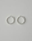 Shimmer Loop Earrings