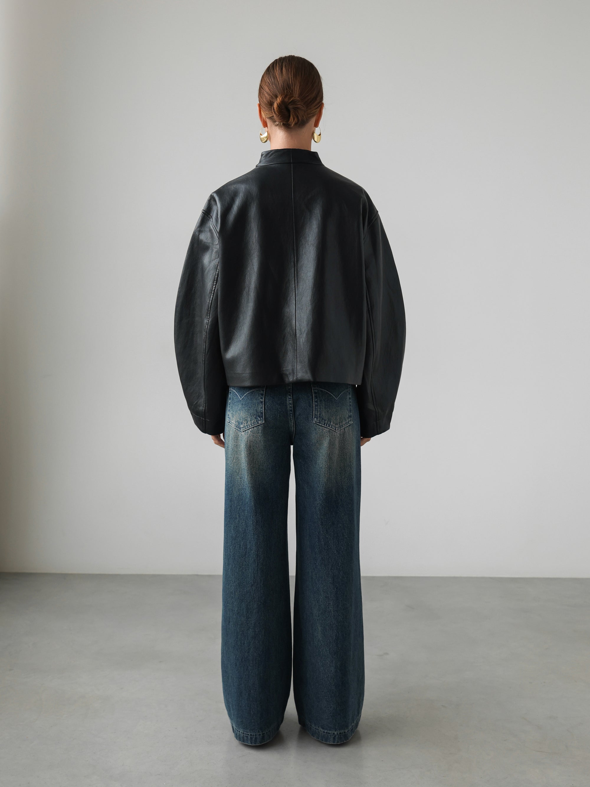 Midnight Fold Leather Jacket