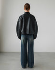 Midnight Fold Leather Jacket