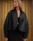 Midnight Fold Leather Jacket