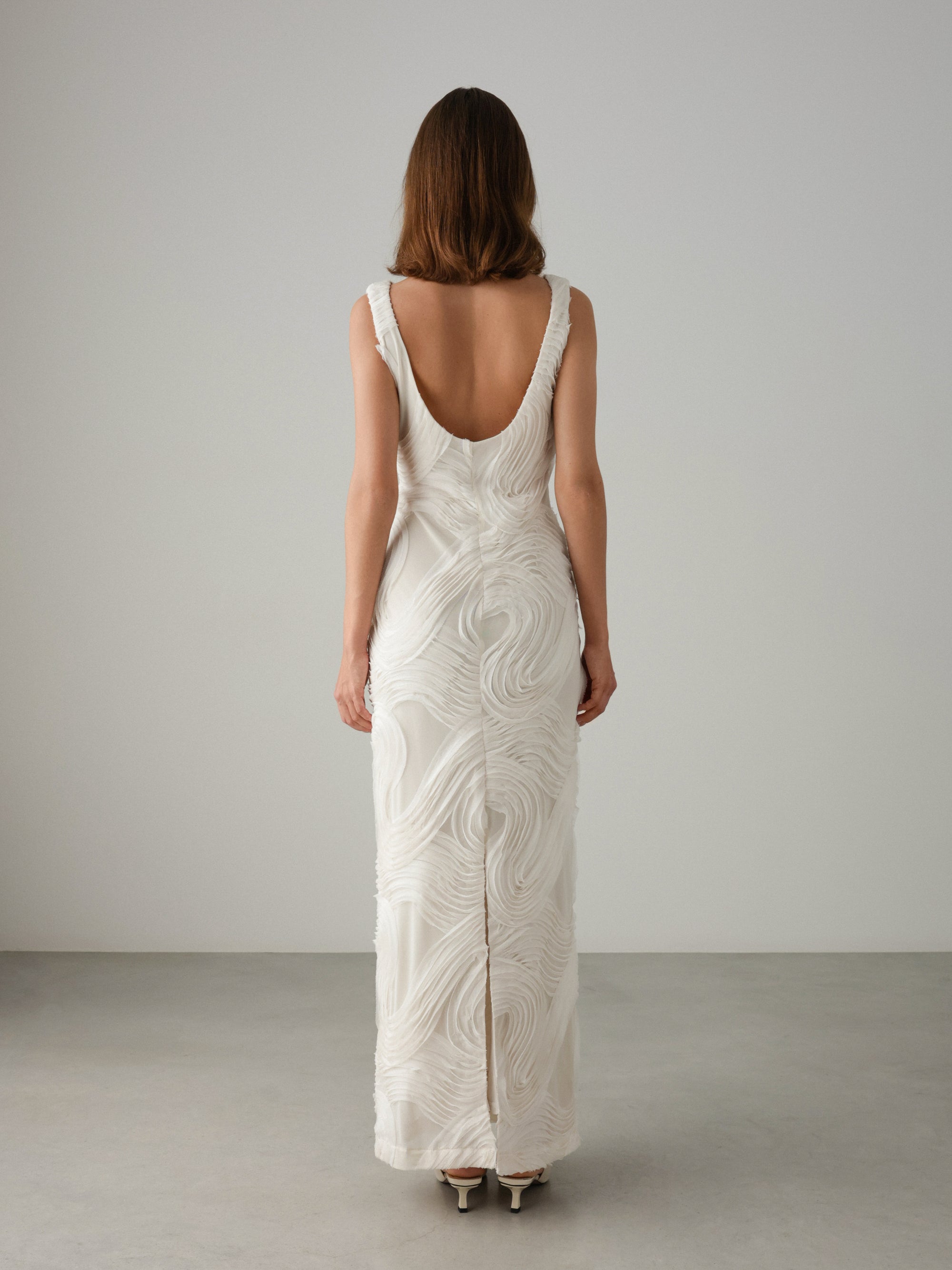 Sculptural Art-Déco Dress
