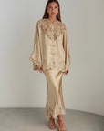 Golden Silk Kimono