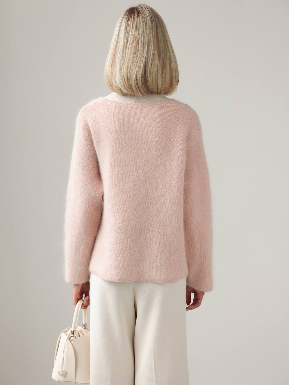 Soft Blossom Button Cardigan