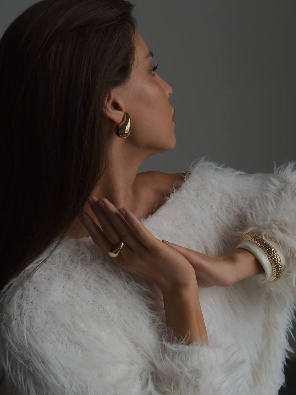 Snowfall Whisper Sweater