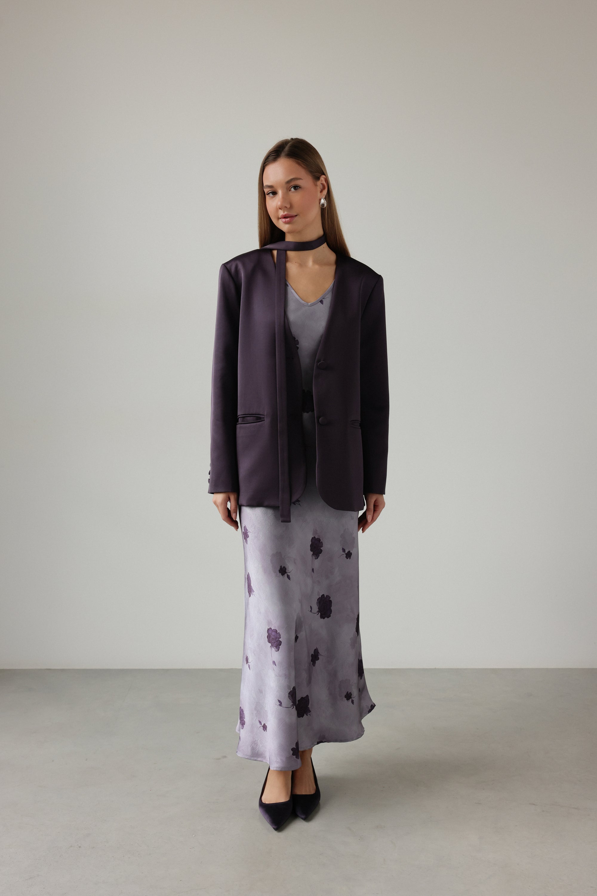 Midnight Plum Blazer
