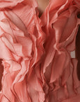 Coral Bloom Dress