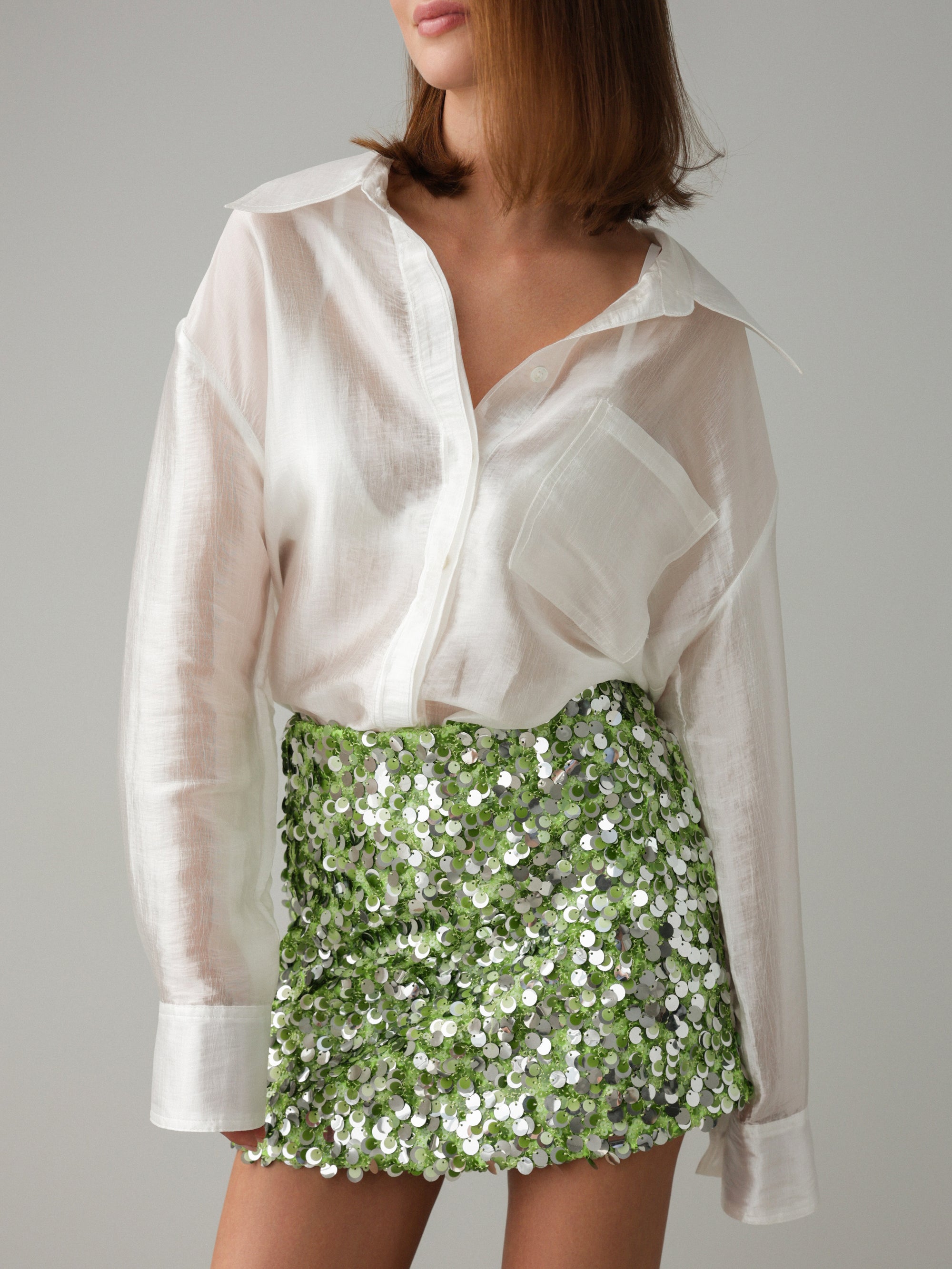 White Airy Blouse