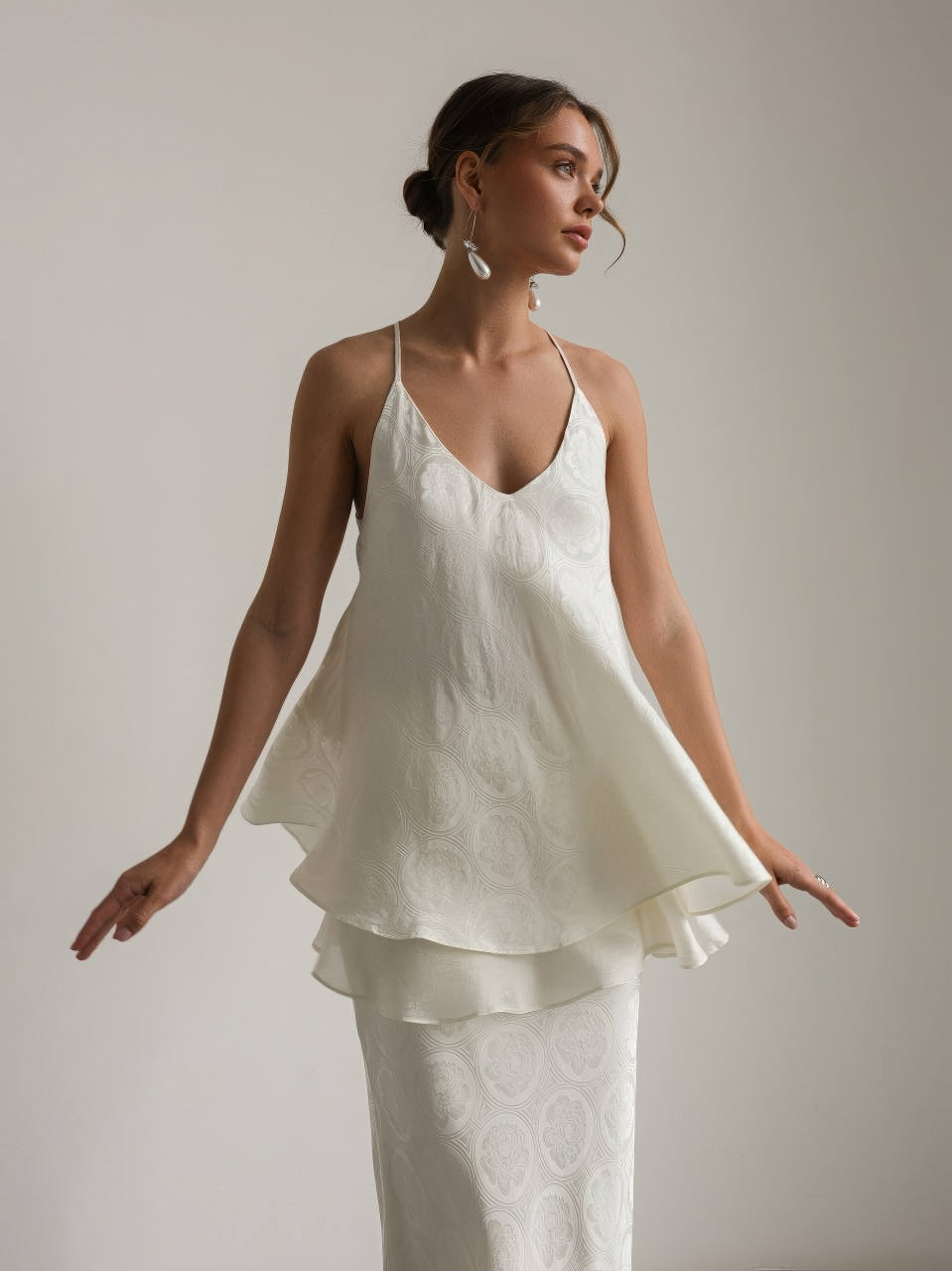 Pearl Wave Jacquard Set