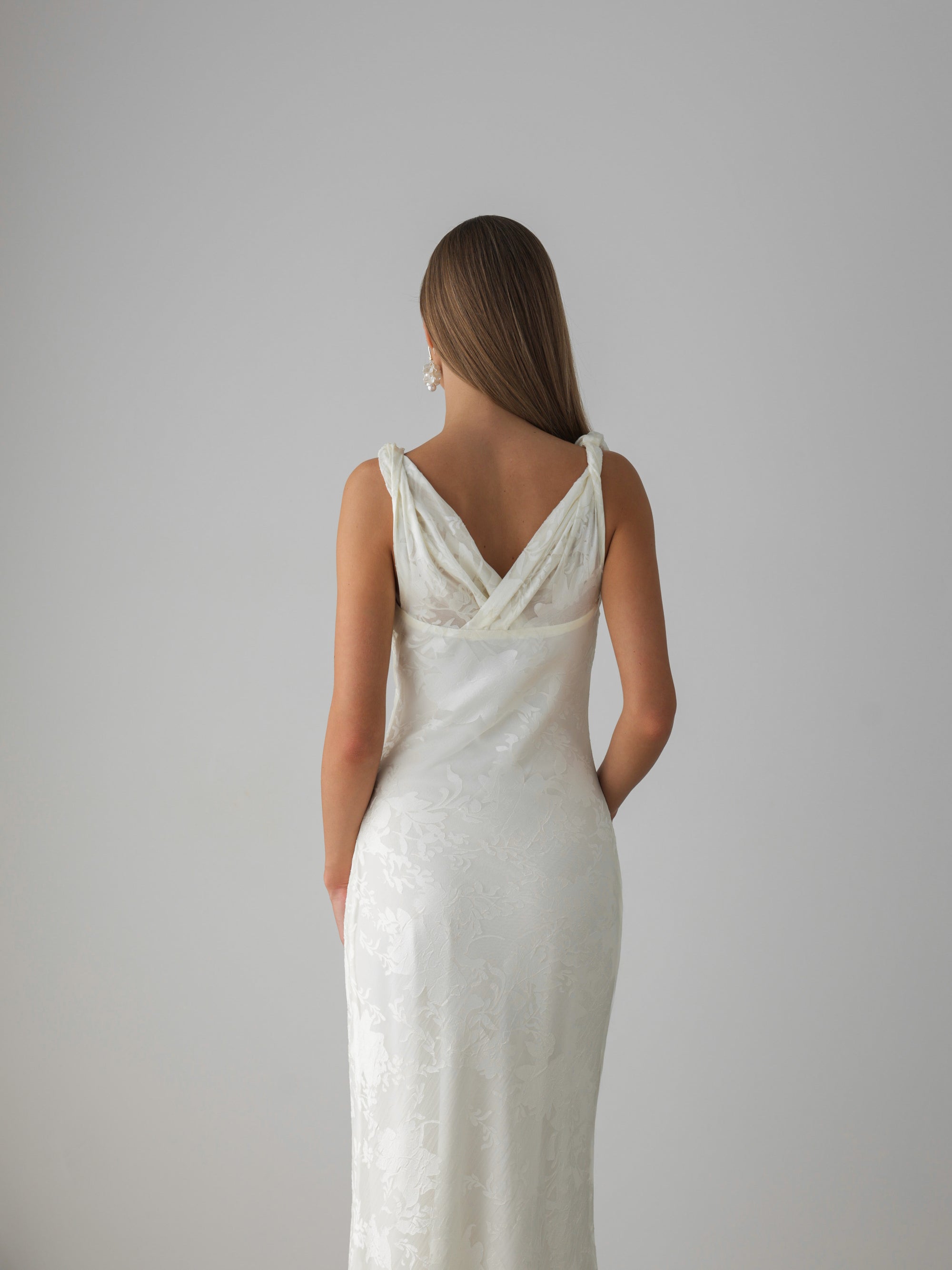 Ivory Orchid Dress