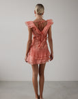 Coral Bloom Dress