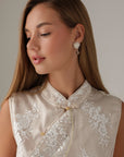 Moonlight Blossom Blouse