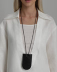 Asymmetric White Oversized Blouse