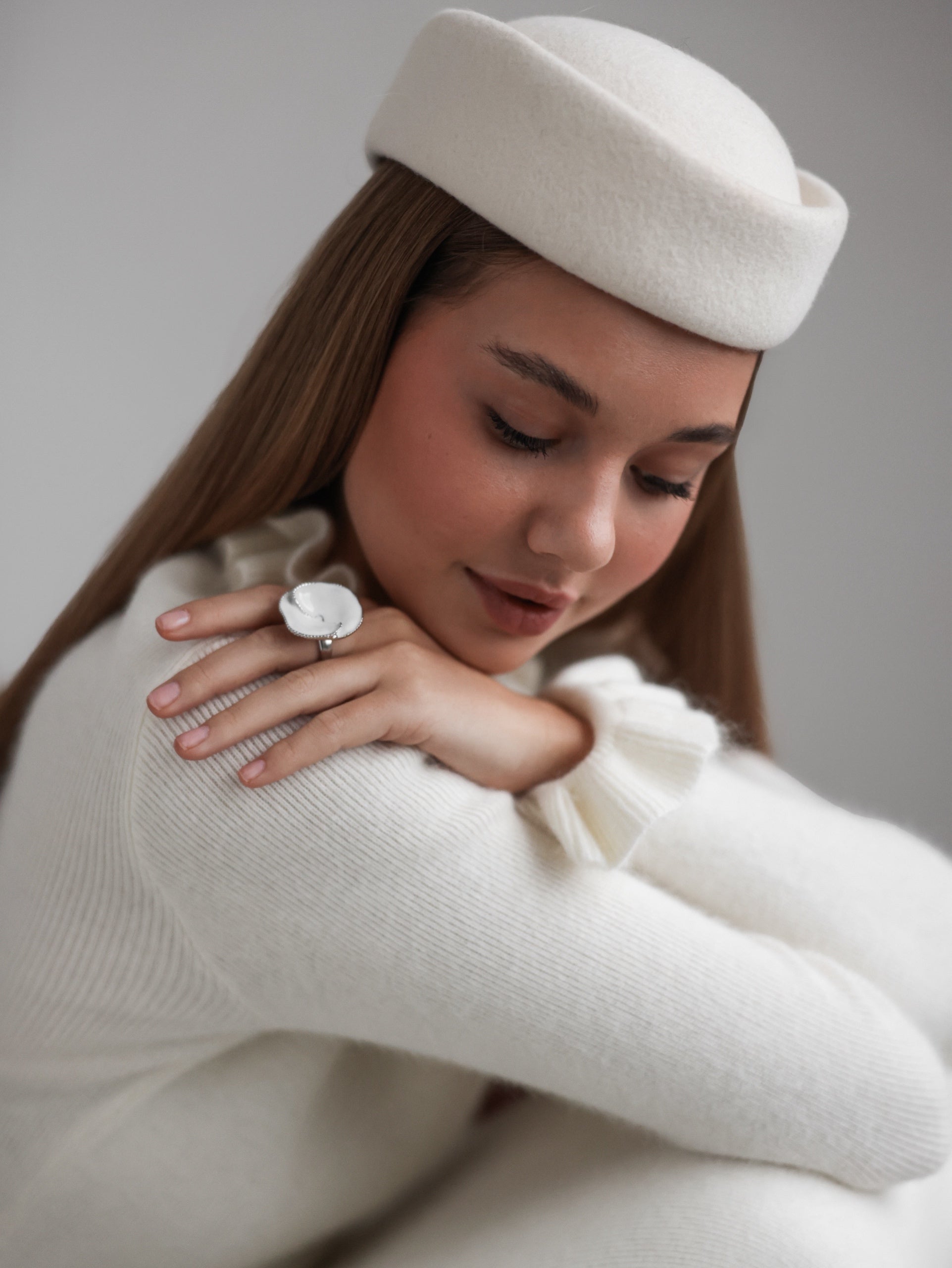 Snowruffle Knit Sweater