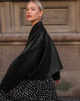 Midnight Fold Leather Jacket