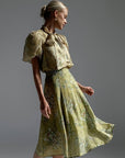 Elegant Floral Midi Suit - GodBlessDress