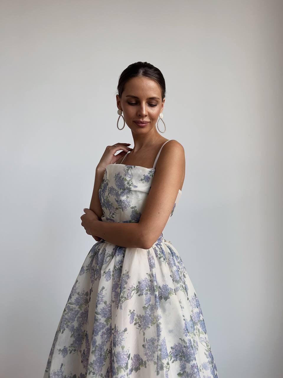 elegant floral dress XS Elegant Floral Print Dress