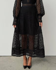 Elegant Black Lace Dress - GodBlessDress