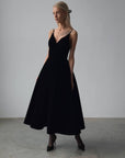 Elegant Black Evening Gown - GodBlessDress