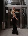 Stunning Black Evening Dress - GodBlessDress