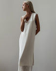 Elegant White Maxi Dress