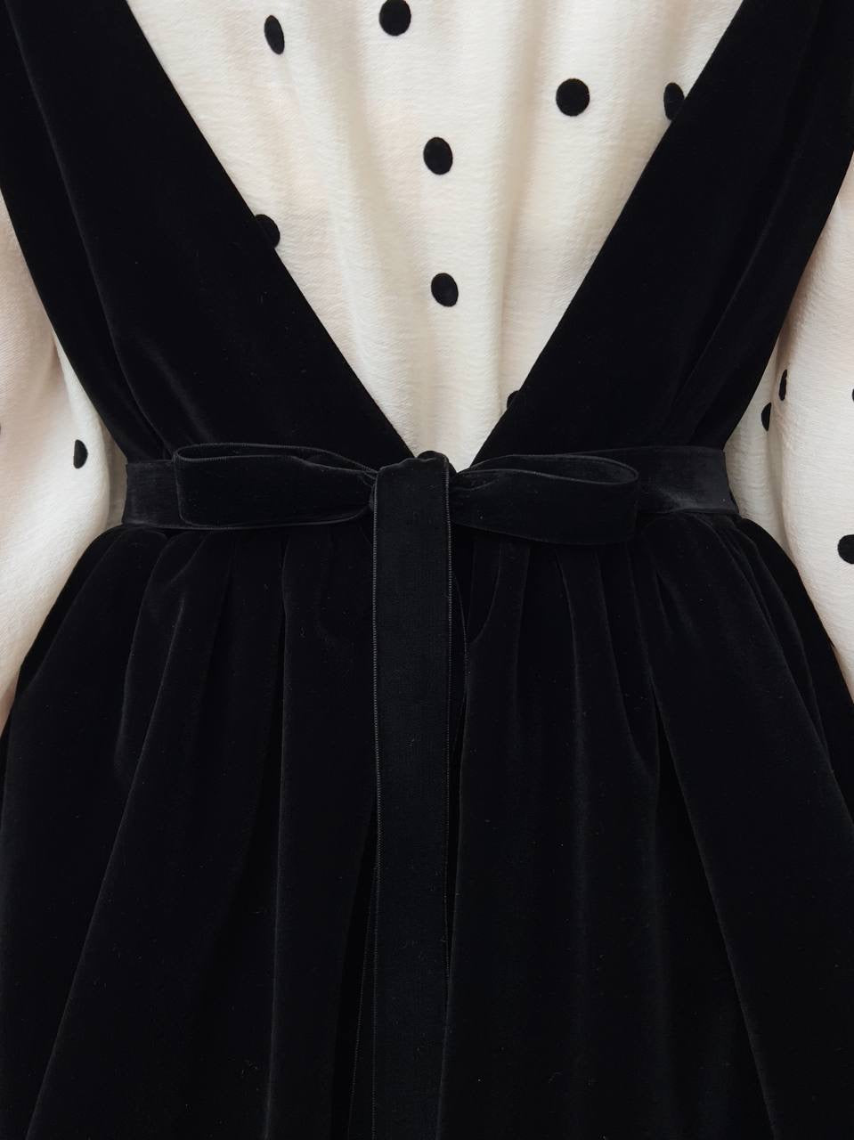 Velvet Pinafore Dress with Classic Silhouette