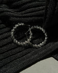 Shimmer Loop Earrings