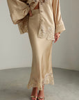 Golden Silk Kimono