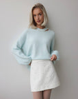 Misty Pearl Knit Sweater