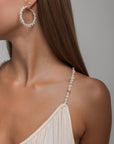 Shimmer Loop Earrings