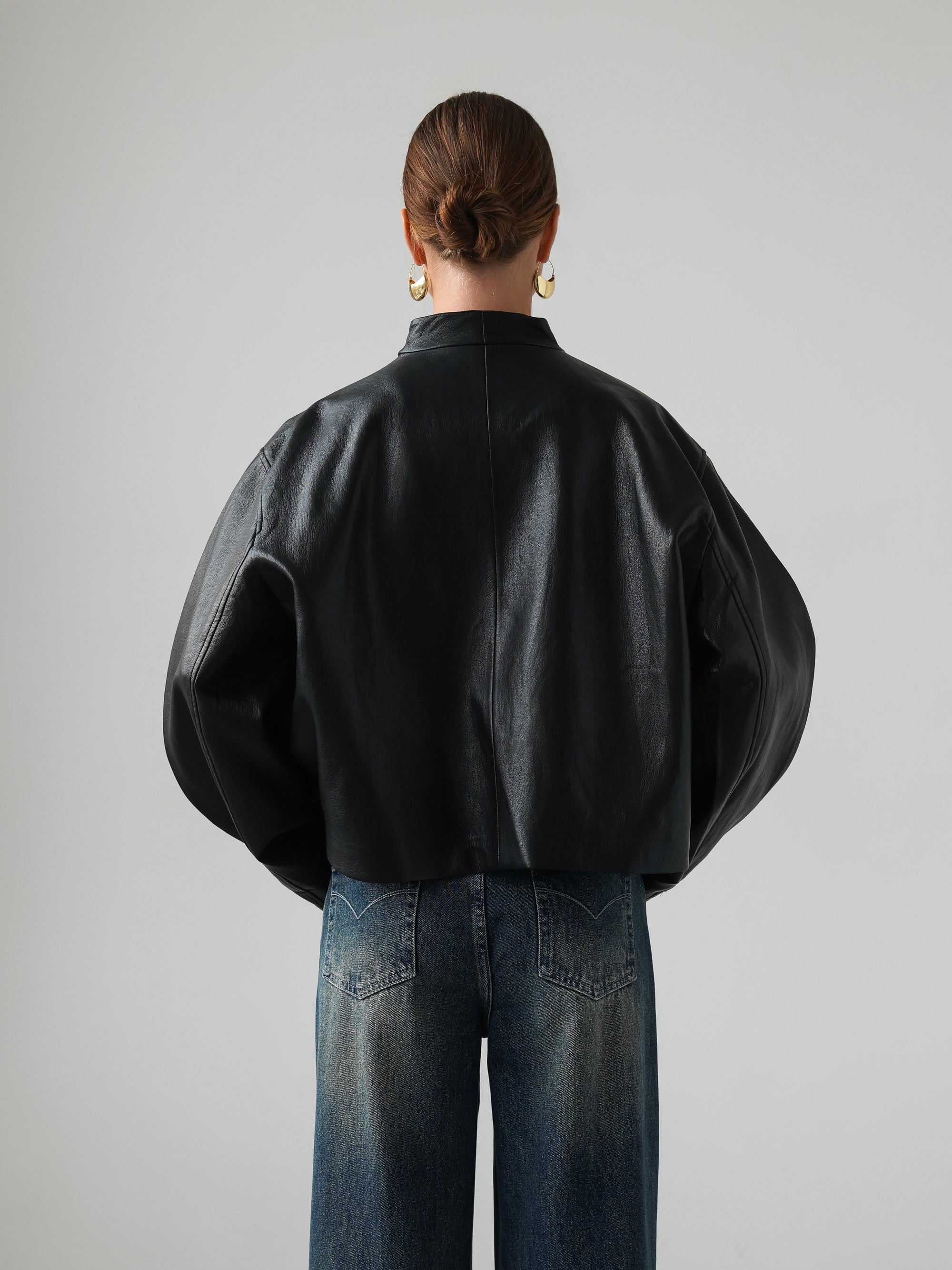 Midnight Fold Leather Jacket