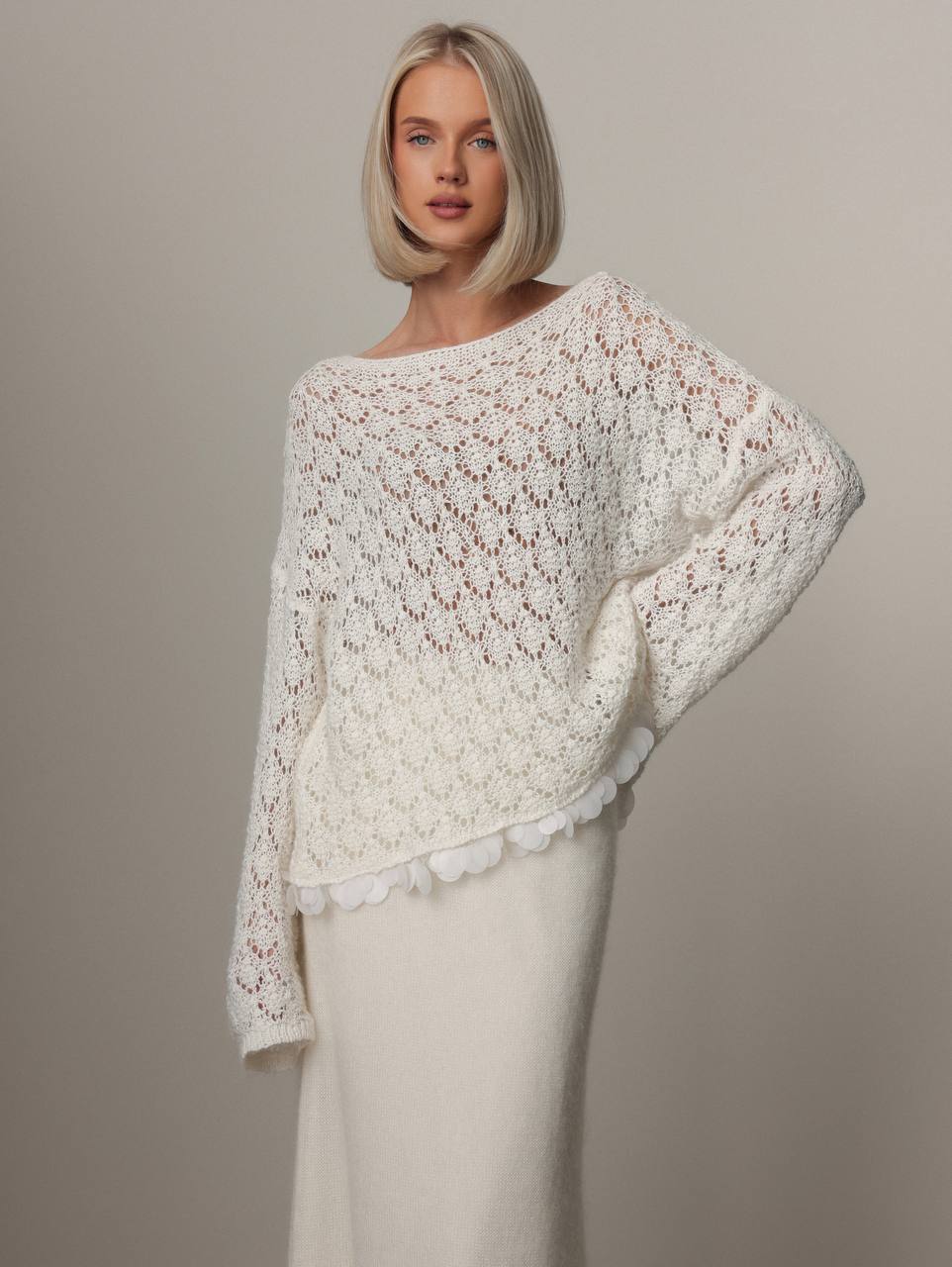 Silk Drift Knit