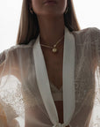 Golden Knot Hoops Earrings