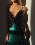 Nocturne Emerald Gown