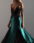 Nocturne Emerald Gown