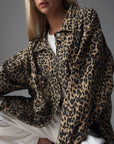 Stylish Leopard Print Jacket - GodBlessDress