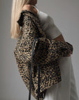 Stylish Leopard Print Jacket - GodBlessDress