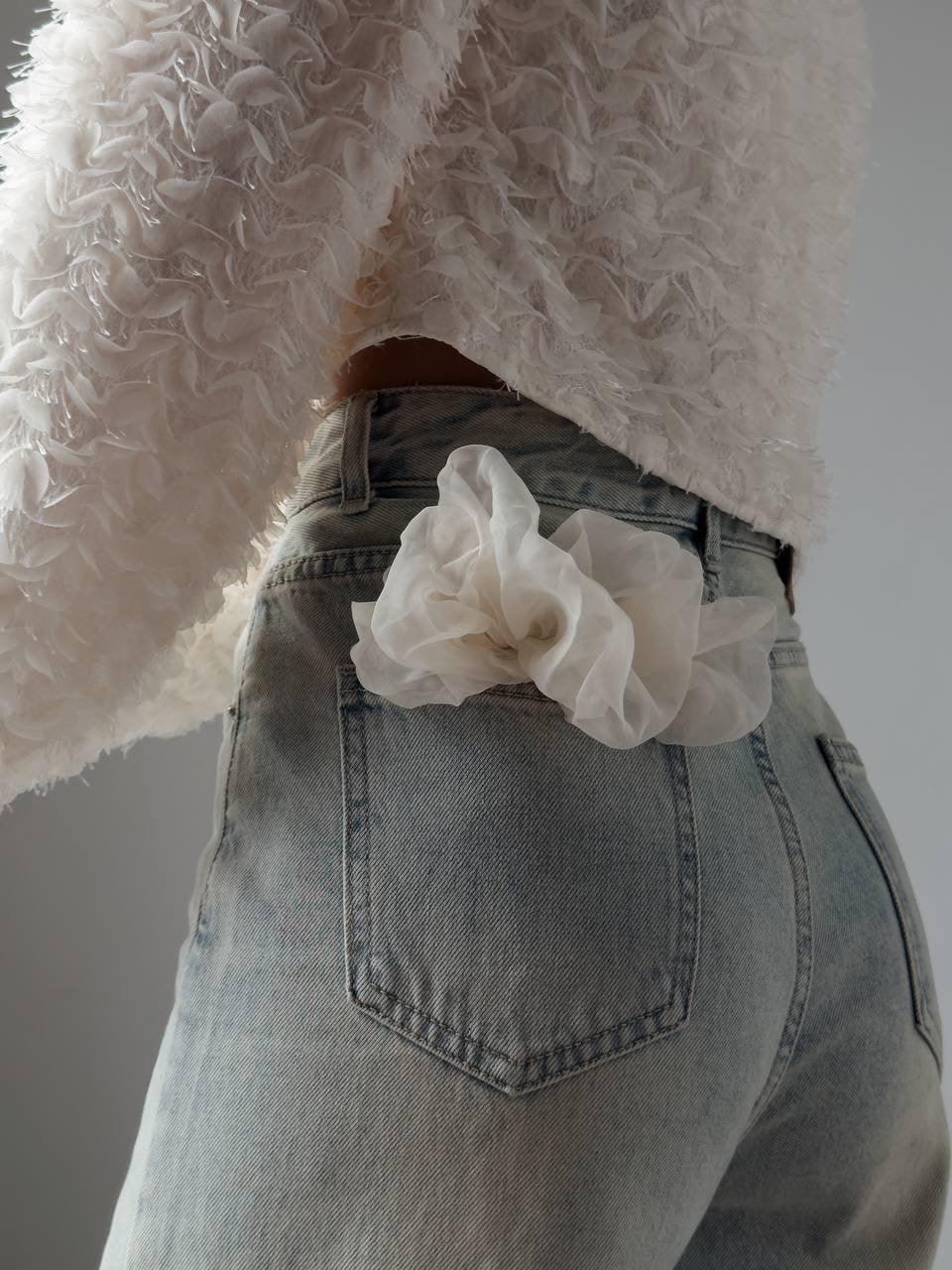 Elegant Fluffy Crop Jacket - GodBlessDress