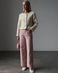 Chic Pink Wide-Leg Pants - GodBlessDress