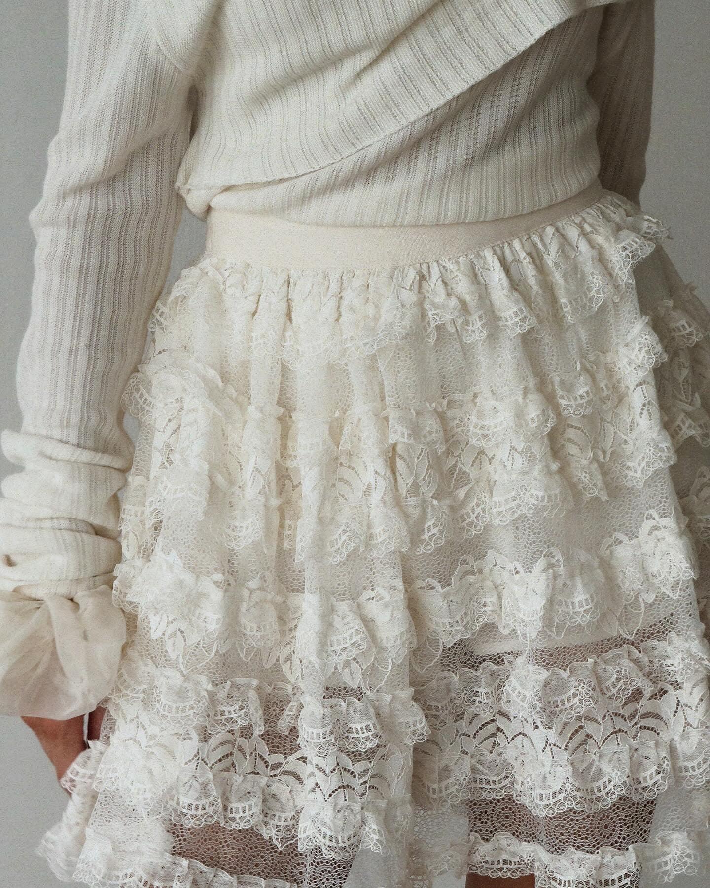 Elegant Lace Skirt - GodBlessDress