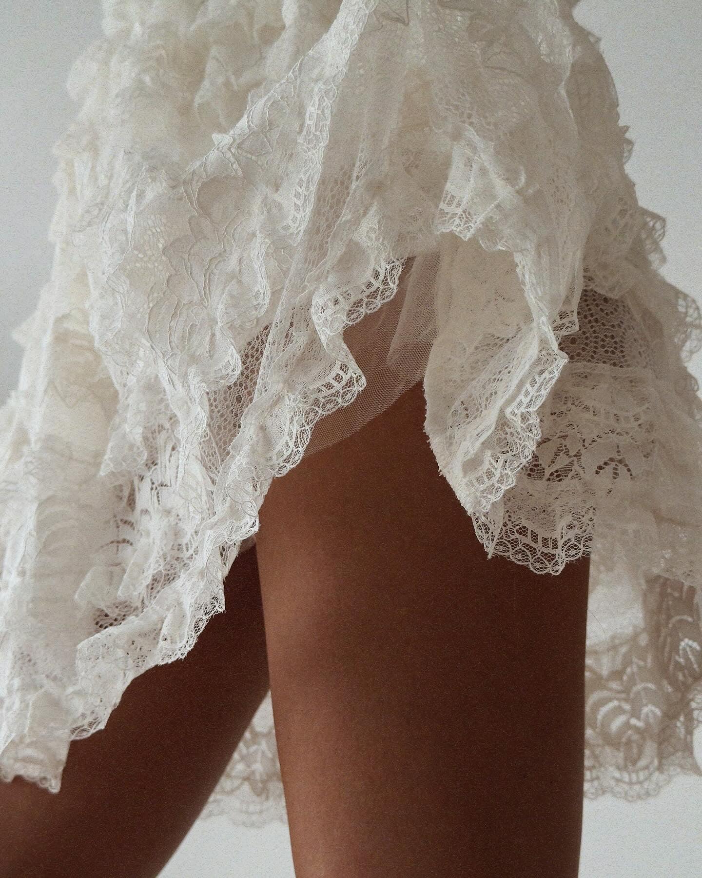 Elegant Lace Skirt - GodBlessDress