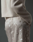 White Embroidered Midi Skirt - GodBlessDress