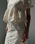 Elegant Lace Midi Suit - GodBlessDress