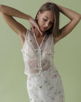 Floral Sheer Suit - GodBlessDress