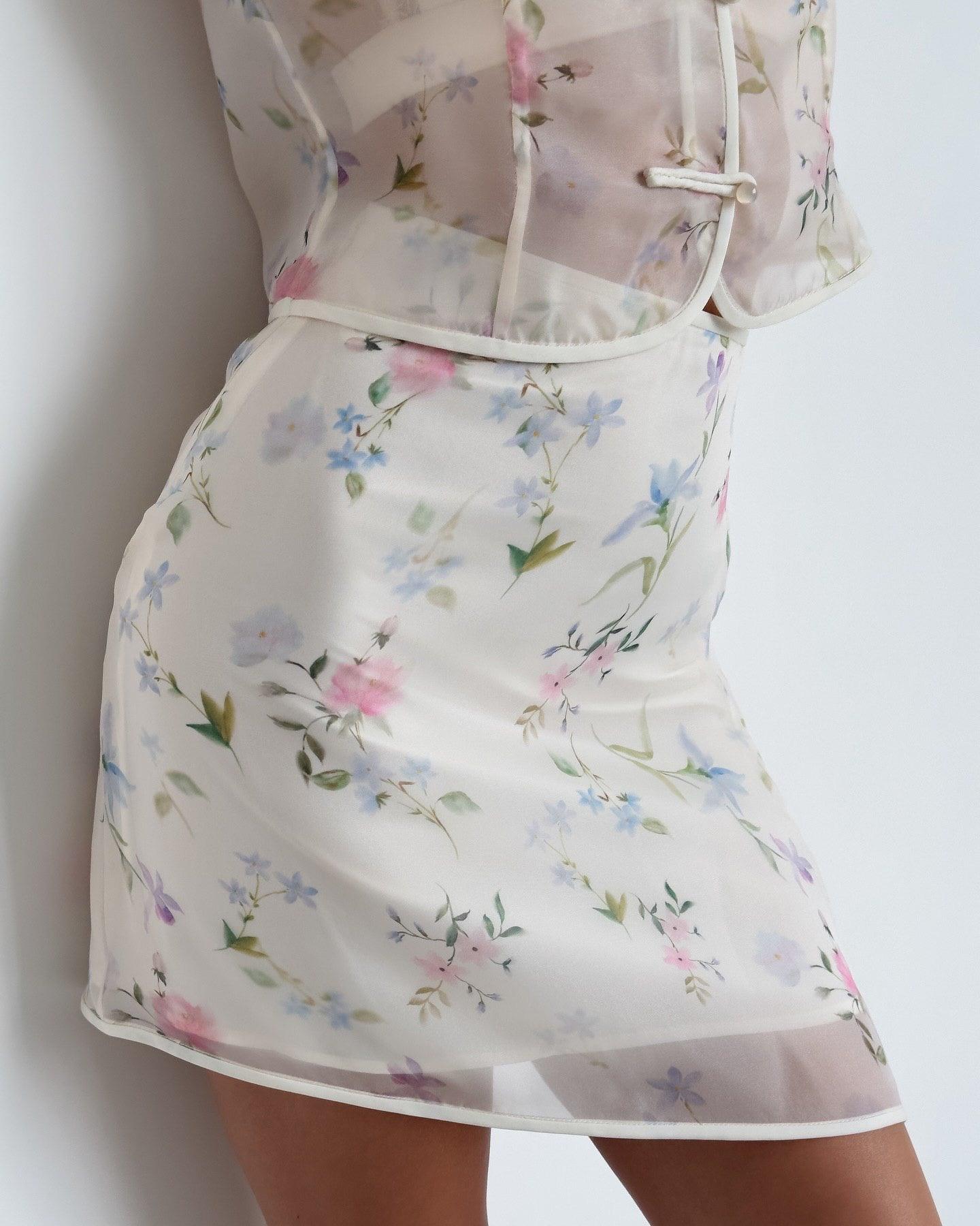 Floral Sheer Suit - GodBlessDress