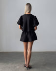 Elegant Black Two-Piece Suit - GodBlessDress