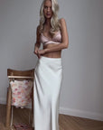 White Long Skirt